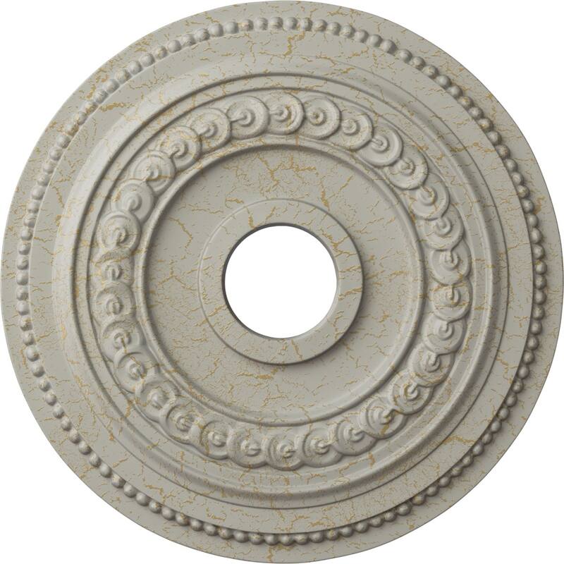 18"OD x 3 3/8"ID x 7/8"P Oldham Ceiling Medallion
