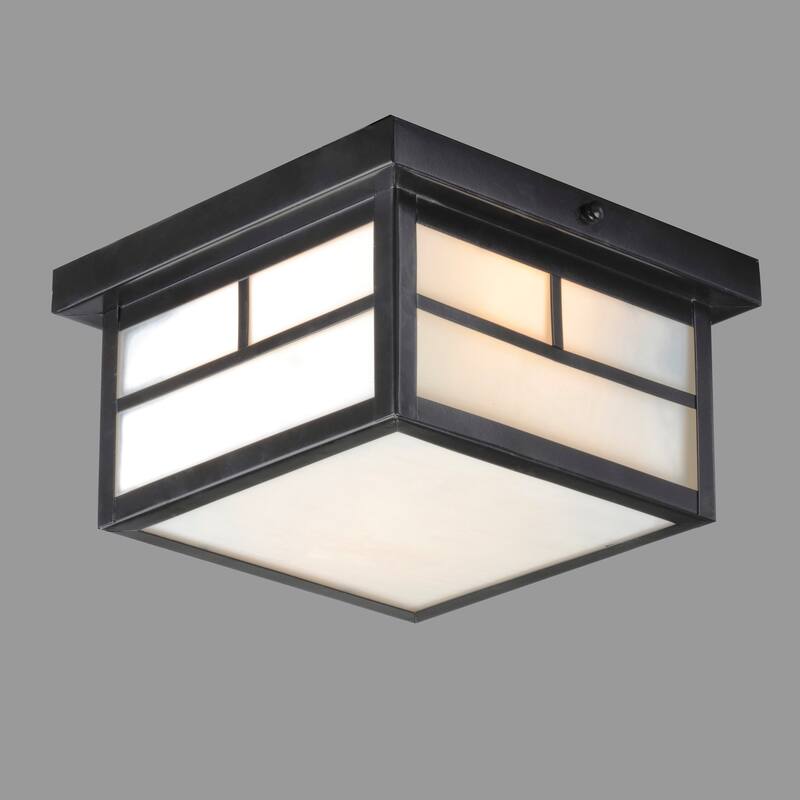 Coldwater 9.25" Wide Aluminum Outdoor Ceiling Light