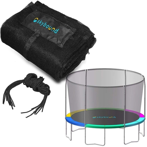 Trampoline net 15 store ft 6 pole