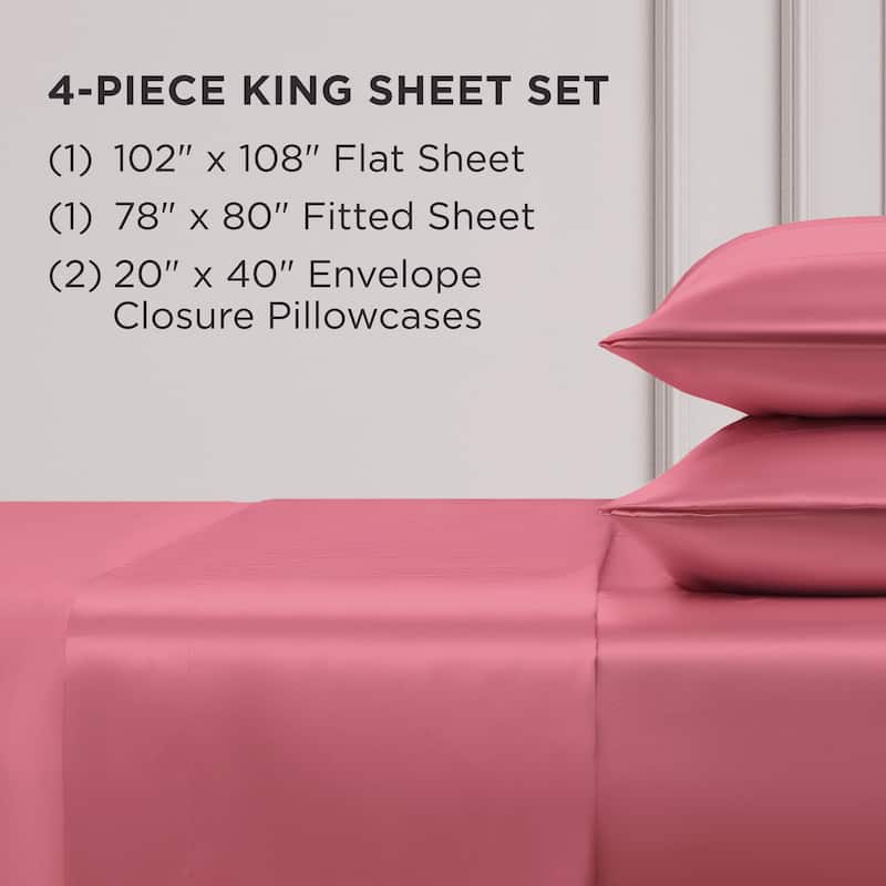 Juicy Couture Silky Satin Sheet Set