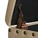 preview thumbnail 5 of 48, Copper Grove Muscari Upholstered Storage Bench with Nailhead Trim