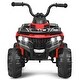 preview thumbnail 8 of 8, Costway 6V Battery Powered Kids Ride On ATV 4-Wheeler Quad w/ MP3 &