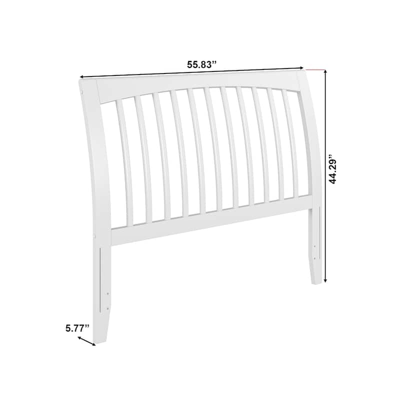 Orleans Sleigh Solid Wood Slat Headboard