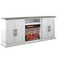 Option Brilliant White & Plainwiew Walnut