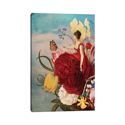 iCanvas "The Bouquet" by Catrin Welz-Stein Canvas Print
