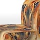 preview thumbnail 14 of 15, Designart "Orange Buttlerfly In Watercolor" Upholstered Floral Accent Chair - Traditional Arm Chair For Living Room