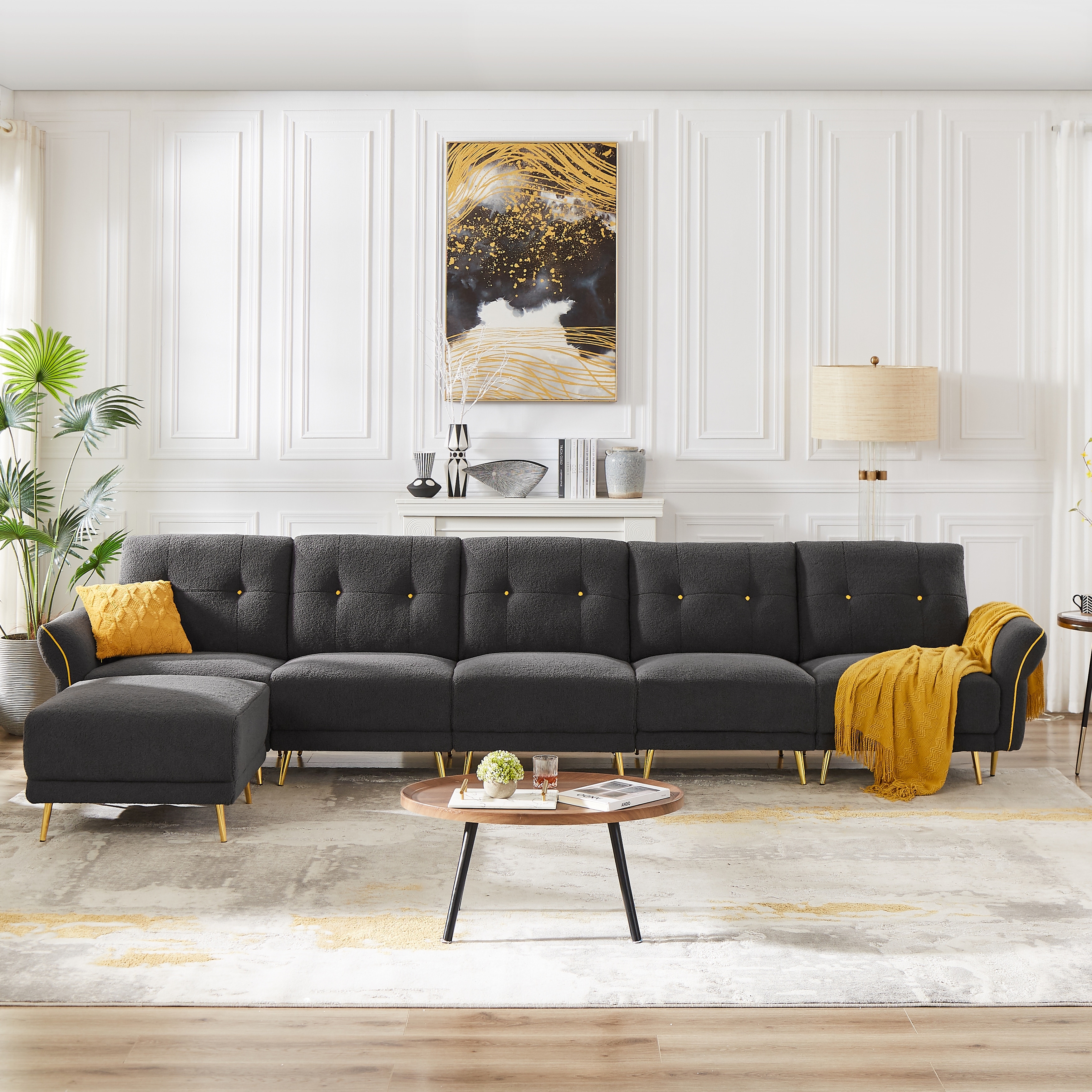 Modular 5 seater hotsell sofa