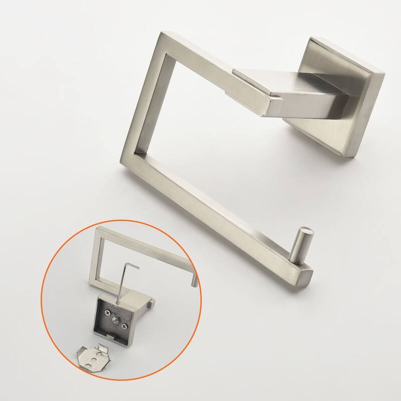 4 Piece Bathroom Hardware Set Wall Mount Bathroom Towel Holder Bar Set Bathroom Fixtures 304 Stainless Steel Bath Accessories
