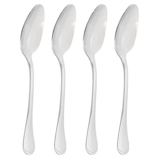 4 Piece Stainless Steel Teaspoon Set