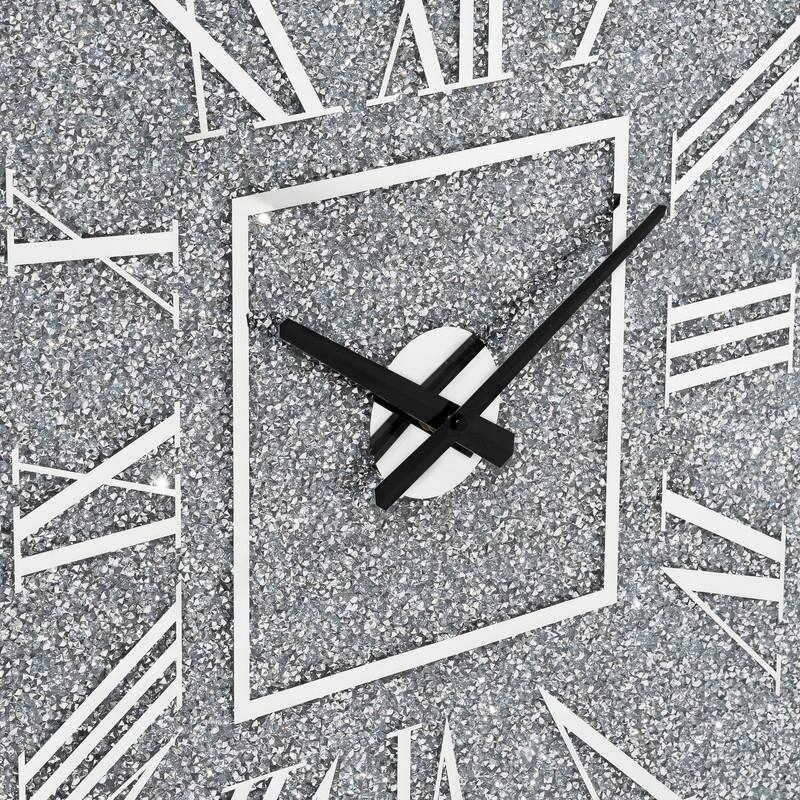 Diamond Crystal Wall Clock