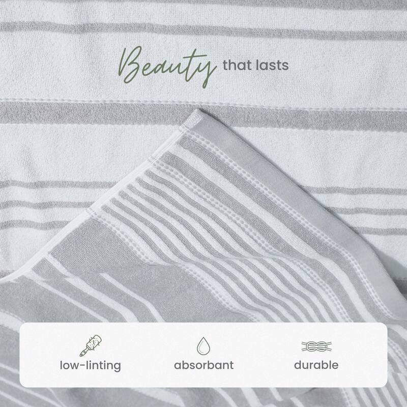 Martex Restore Batten Stripe Bath Towel