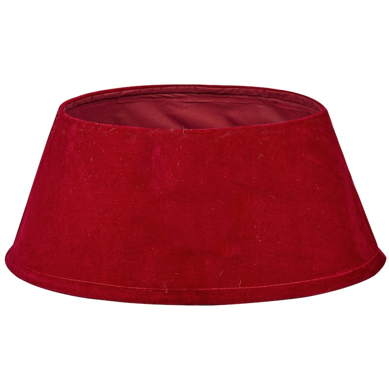 22" Velvet Christmas Tree Collar