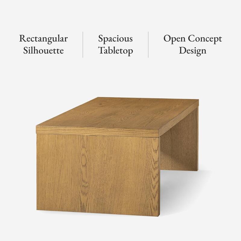 Maven Lane Zeno Rectangular Coffee Table