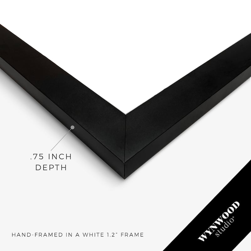 Wynwood Studio Lucky Night Stand Framed Trendy Maximalist Decor 1 Piece Canvas Wall Art