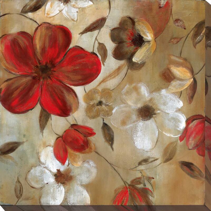 "Ready For Red I" by Carol Robinson Print on Canvas