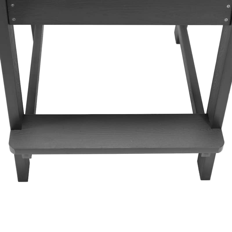 Tall Adirondack Chairs Set of 2 with handrails and connecting plates - 28.3"L x 22.6"W x 48.8"H