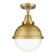 Option Clear / Brushed Brass