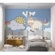 preview thumbnail 1 of 4, Premium Wallpaper Wall Mural - Whimsical Unicorn Sky