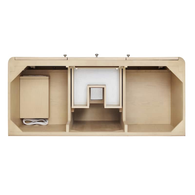 Gracyn 72" Double Vanity, Coastal Driftwood - 72