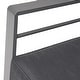 preview thumbnail 42 of 41, Christopher Knight Home Cape Coral Outdoor Aluminum Club Chair with Optional Sunbrella Cushions
