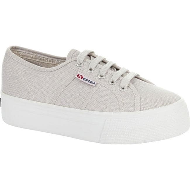 grey superga platform