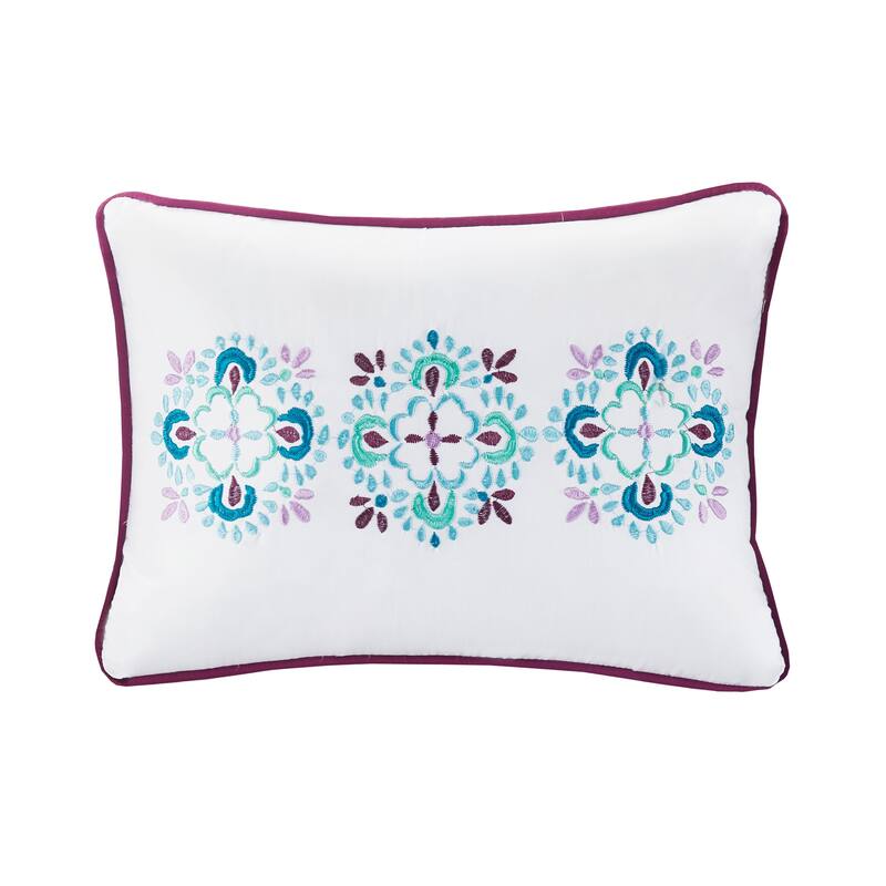 Adley Purple 6 Piece Reversible Daybed Set by Intelligent Design