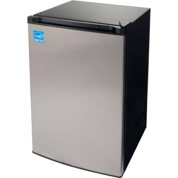 slide 1 of 1, Equator-Midea FR-109-30-SS 3 cu.ft. Upright Freezer; Stainless Steel Finish
