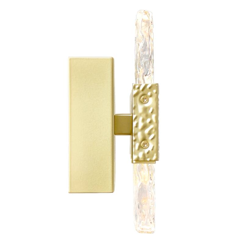 Carolina LED Wall Sconce With Gold Leaf Finish - Gold Leaf
