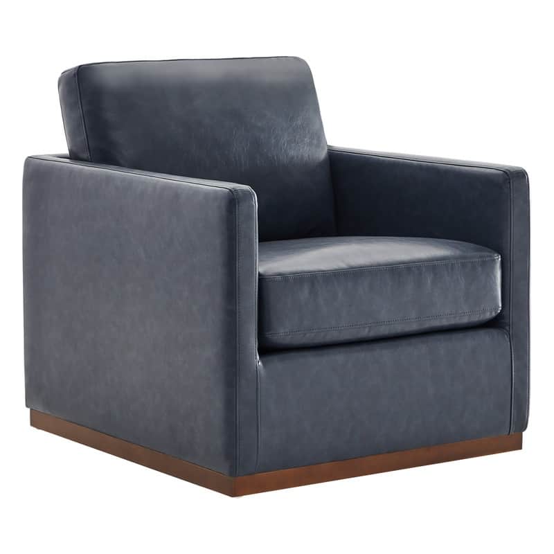 Spruce & Spring Shane Modern Swivel Accent Arm Chair