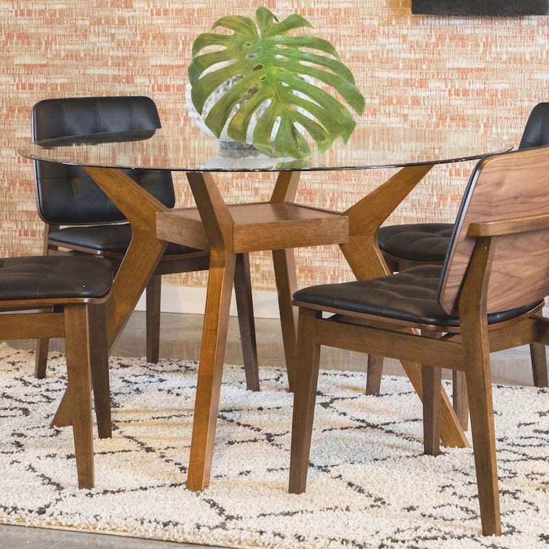 Paxton Wood Dining Table/Dining Table Base Nutmeg