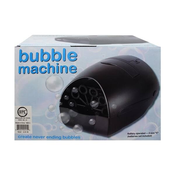 SPC Bubble Machine Battery Operated Black Bed Bath & Beyond 29950760