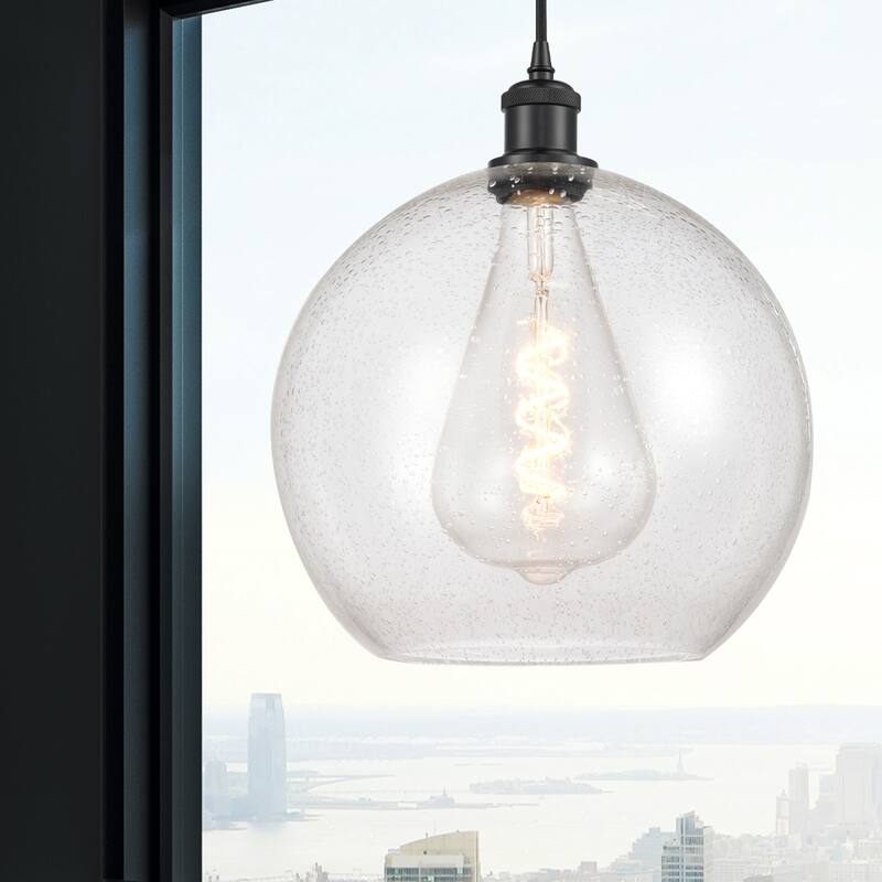 Innovations Lighting Ballston Athens 1 Light 12" Cord Hung Mini Pendant
