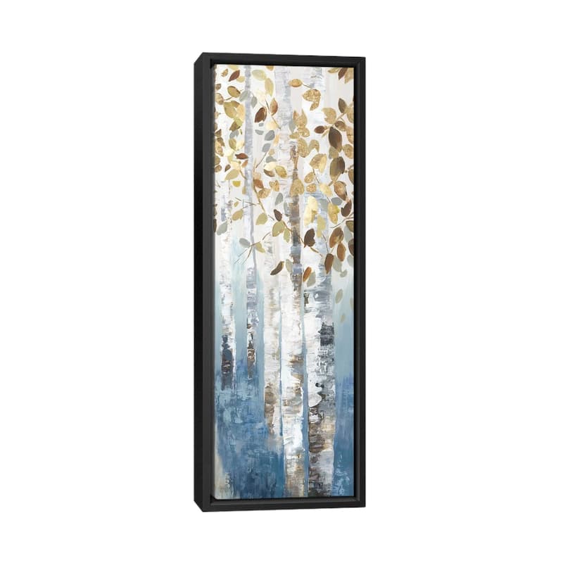 iCanvas "New Path IV" by Allison Pearce Framed Canvas Print - 60x20 - Black