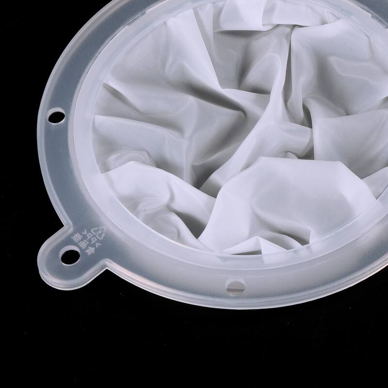 2Pcs 5.4" O.D. 400 Mesh Food Filter Strainer Fine Mesh Filters Strainers White