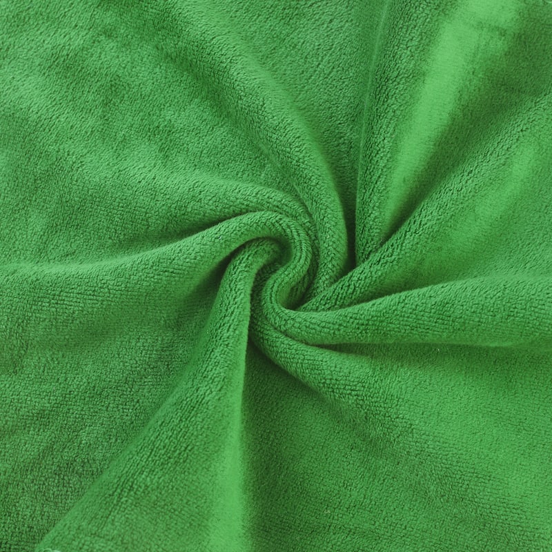 Microfiber Kitchen Towels, Thick Absorbent Dish Clothes, Great for Household Chores, Cleaning, Hotel - Green