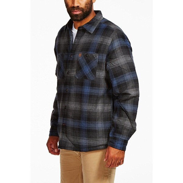 Coleman Flannel Sherpa Shirt Jacket 