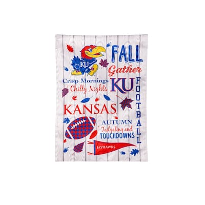 University of Kansas, Moire Flag, Garden, Fall Seasonal
