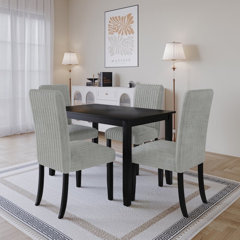 Greenville 5-pieces Dining Table and Chair