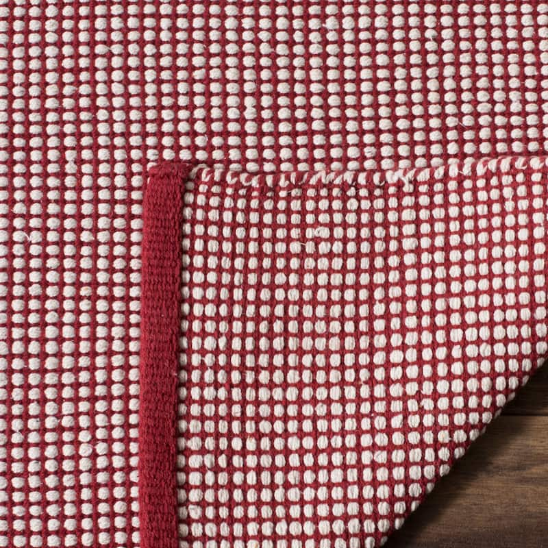 SAFAVIEH Handmade Flatweave Montauk Mariko Casual Cotton Rug