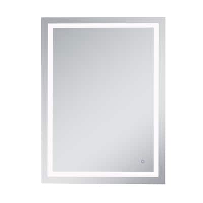 Avalon 36" x 48" Hardwired LED mirror - Silver