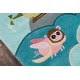 preview thumbnail 2 of 5, Momeni Lil Mo Whimsy Sky Aviator Hand-Tufted and Hand-Carved Rug.