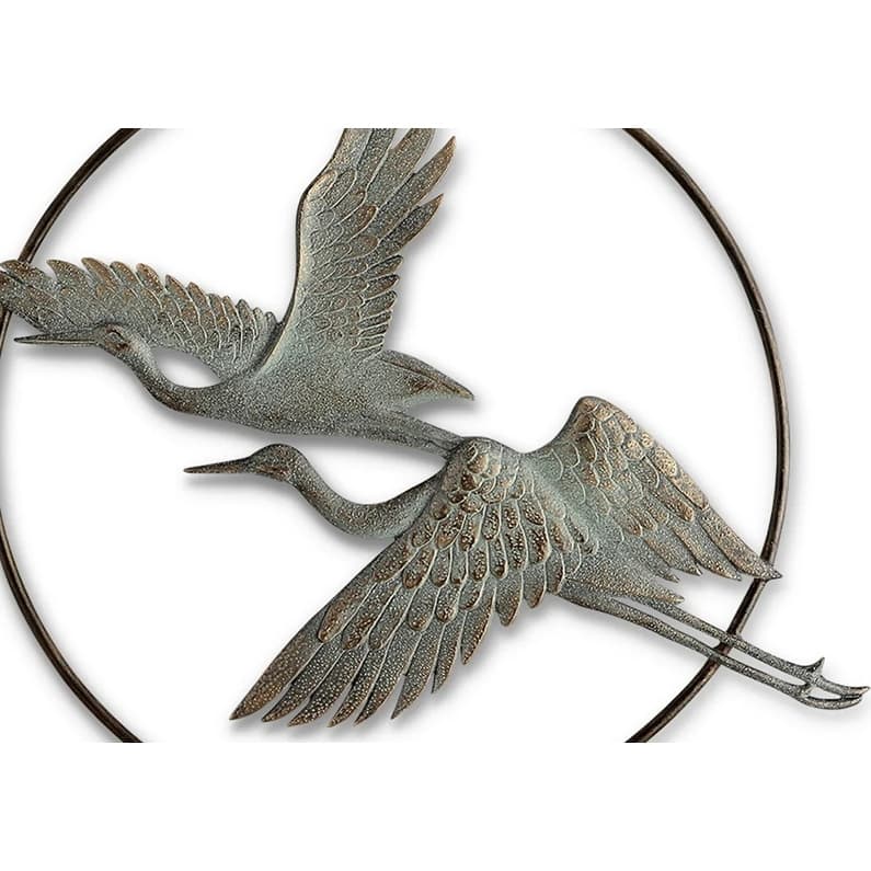 Spi Herons In Flight Garden Wall H