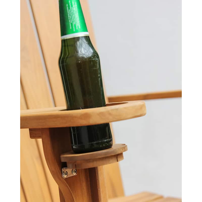 Cambridge Casual Cambria Adirondack Chairs with Cup Holder Set of 2