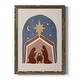 preview thumbnail 22 of 43, Boho Nativity I-Premium Framed Canvas - Ready to Hang 27.5X37.5 - Walnut