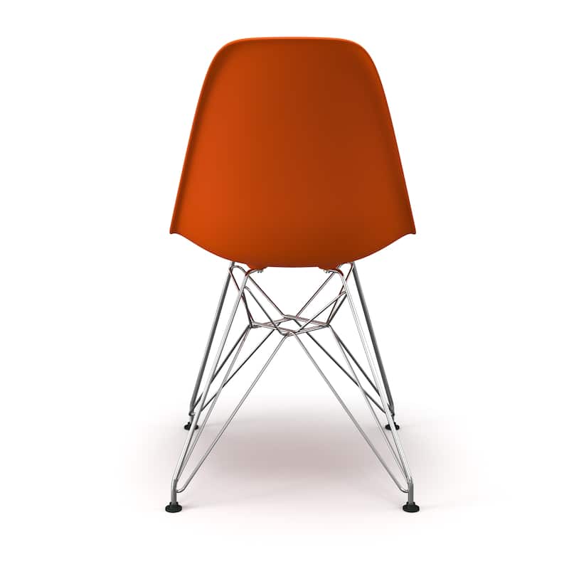 Paris Eiffel Dining Chairs Chrome Base