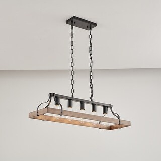 AVIANCE LIGHTING Chavncey 1-Light Brushed Nickel Island