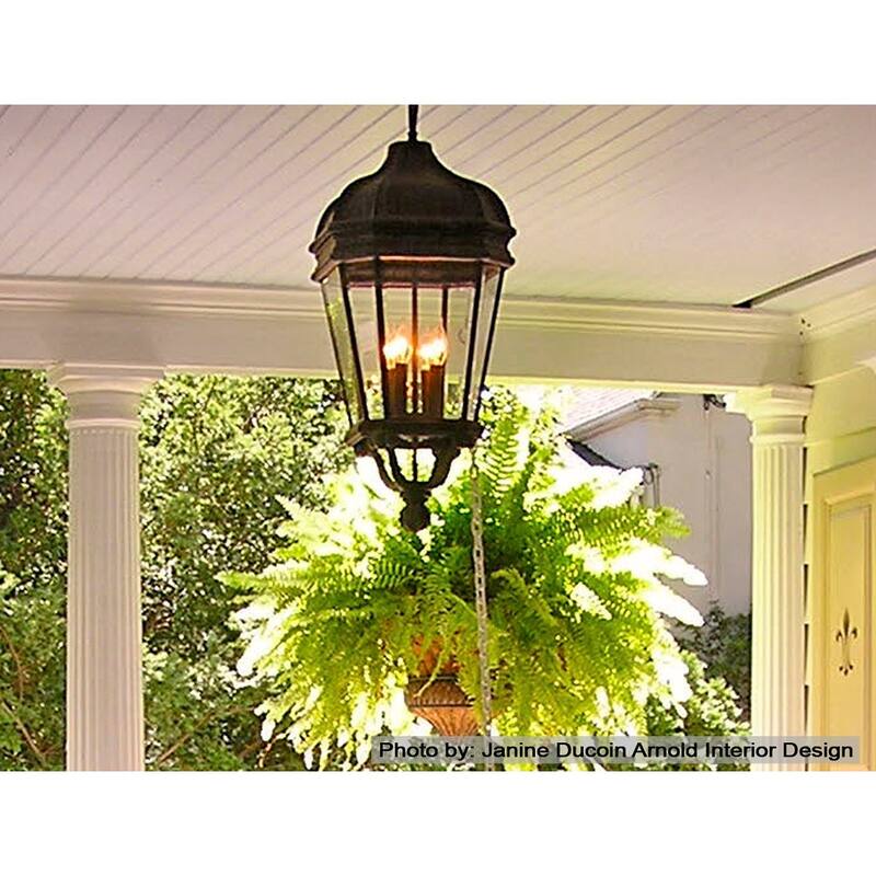 The Great Outdoors 4 Light Lantern Pendant from the Harrison