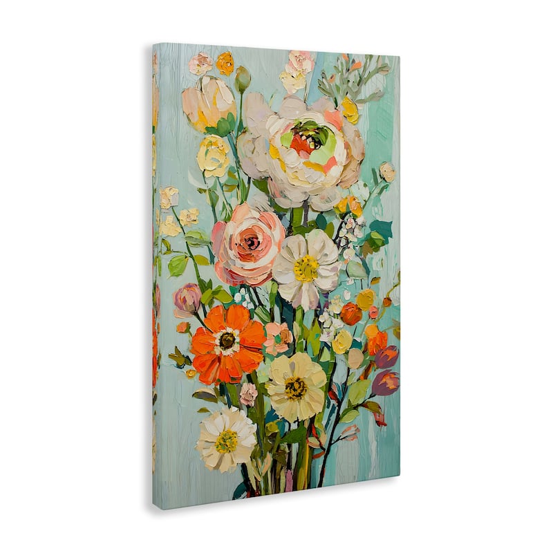 Stupell Flowers On A Whim Canvas Wall Art Design By Franklyn Gregory