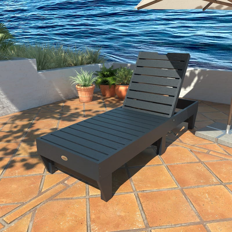 Highwood Professional Commercial Grade Pinehurst Chaise Lounge