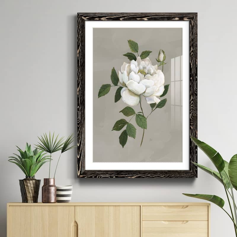 Botanical Rose-Premium Framed Print - Ready to Hang